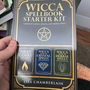 Wicca spellbook starter kit